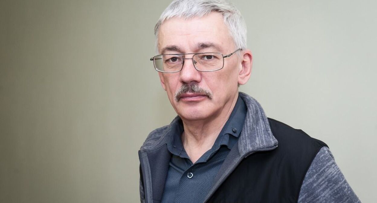 Олег Орлов. Фото: https://memorialcenter.org/ru/news/expertiza-orlov