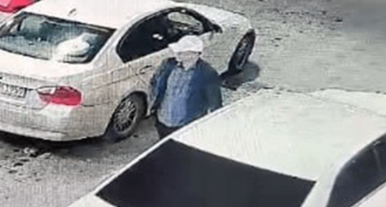 Ардзинба на границе. Скриншот фото СГБ Абхазии от 23.04.25, https://sgb.apsny.land/item/283-informatsionnoe-soobshchenie.