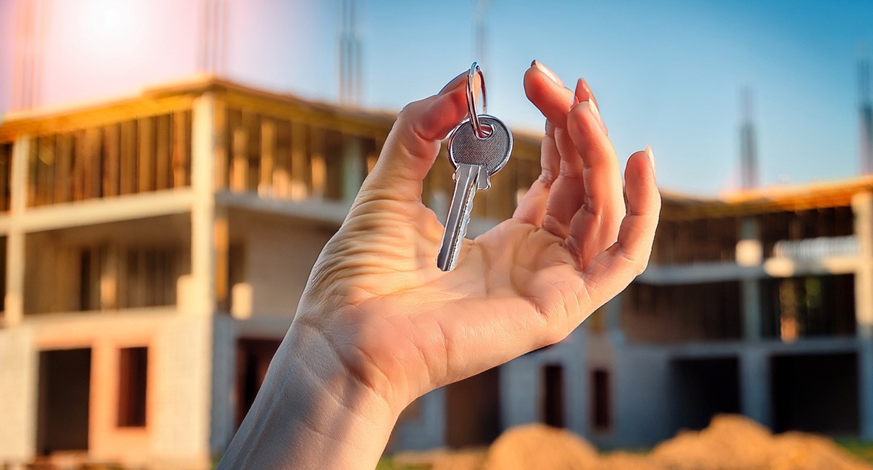 Ключи от квартиры. Иллюстрация создана "Кавказским узлом" с помощью ИИ в программе Photoshop