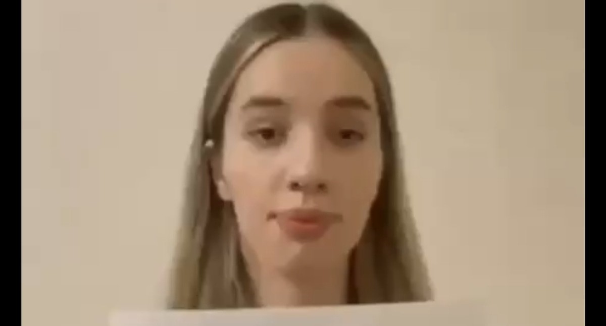 Кадр видеообращения Айны Манькиевой. serdalo_ingushetii_ / Instagram