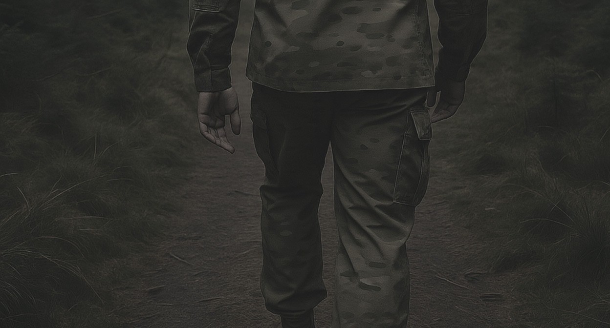 Военный на СВО. Иллюстрация создана "Кавказским узлом" с помощью ИИ в программе Copilot