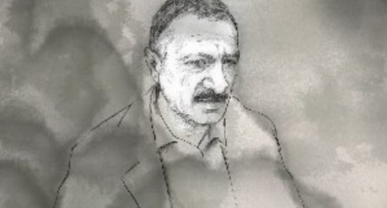 Тофиг Ягублу. Скриншот из телеграм-канала Meydan TV https://t.me/meydantv/12111