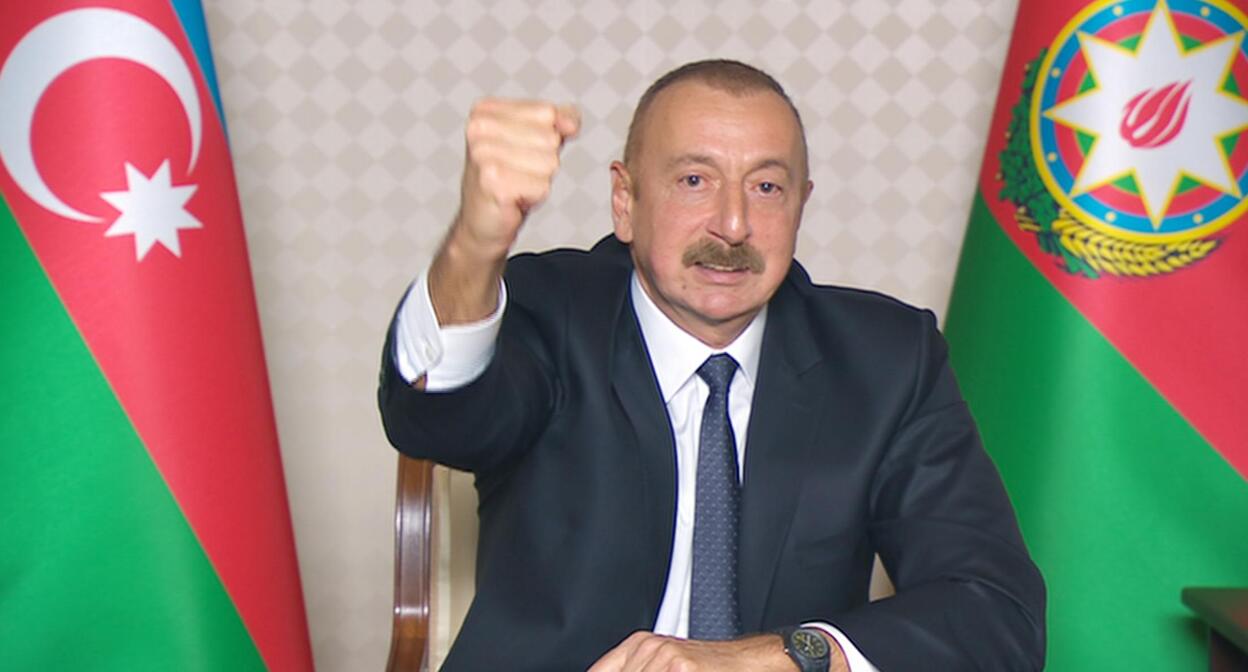 Ильхам Алиев. Фото: https://president.az/ru/articles/view/43696