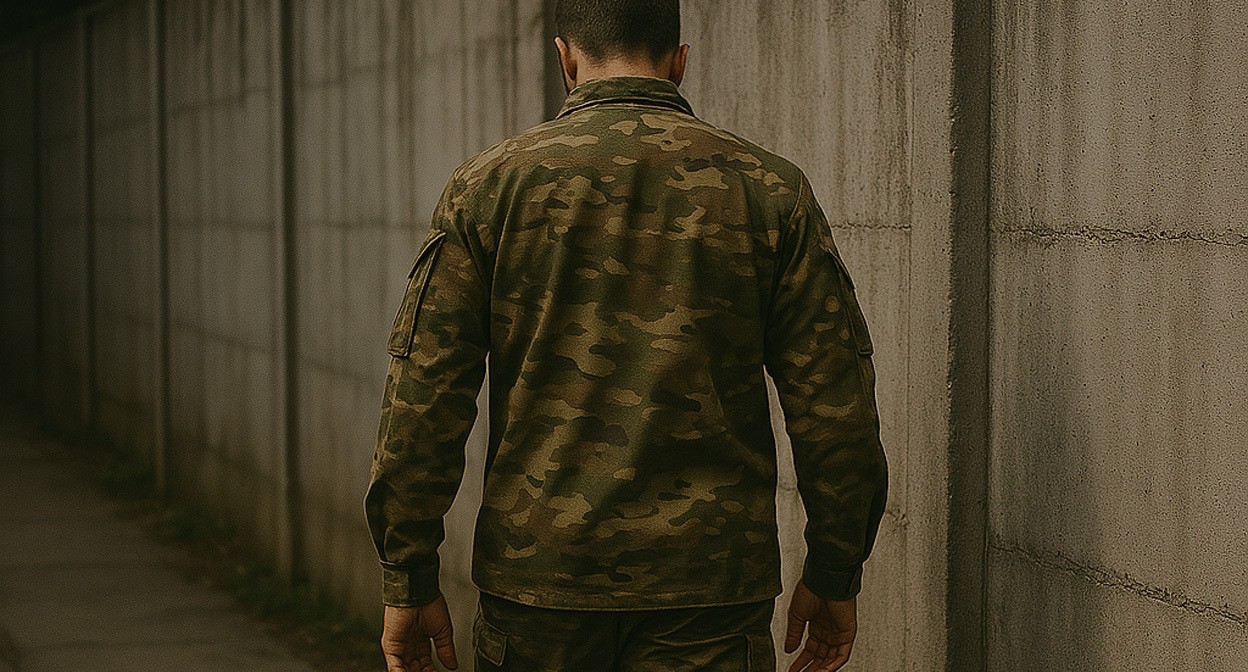 Военный на СВО. Иллюстрация создана "Кавказским узлом" с помощью ИИ в программе Copilot