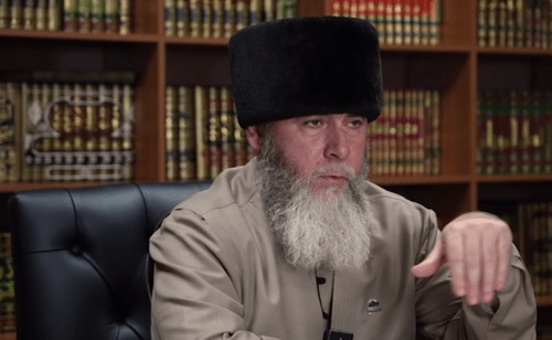 Салах Межиев. Стоп-кадр видео КЦМСК от 23.05.25, https://t.me/kcmskfo/3354.