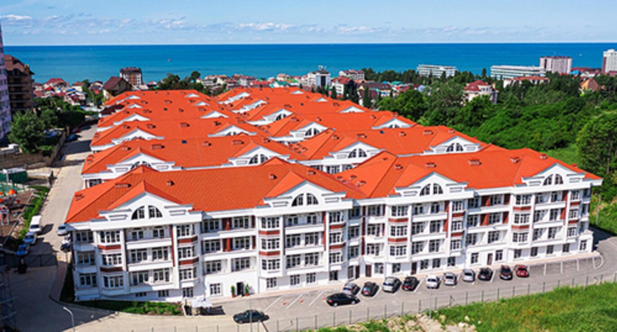 Жилищный комплекс "Курортный" в Сочи. Фото Кристины Романовой для "Кавказского узла"