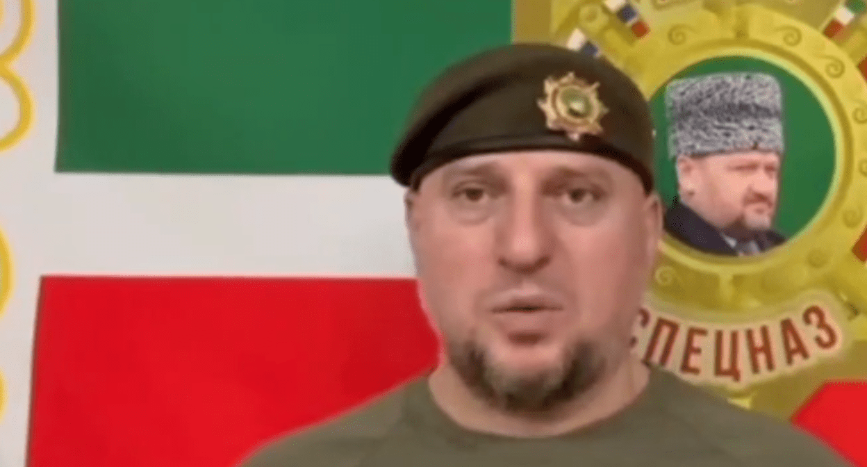 Апти Алаудинов. Стоп-кадр видео из его Telegram-канала от 04.06.25, https://t.me/AptiAlaudinovAKHMAT/11142