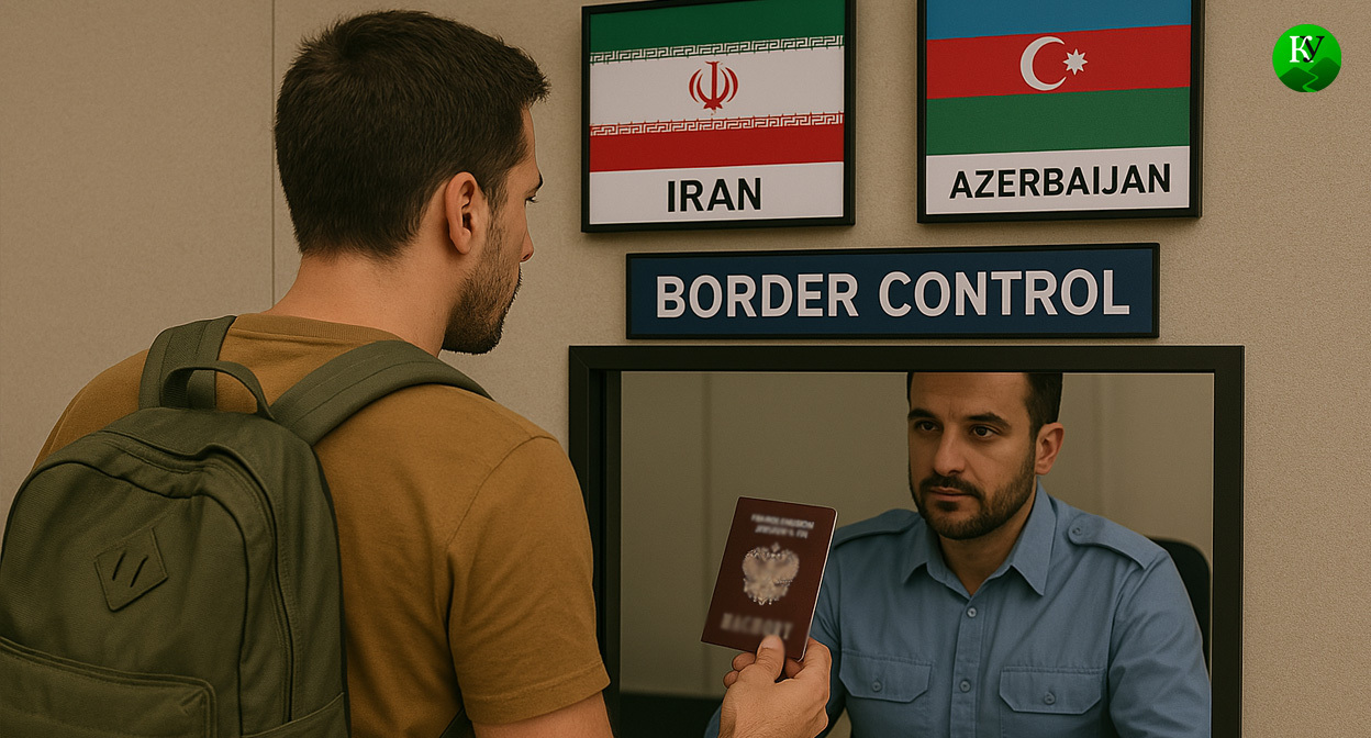 Паспортный контроль. Иллюстрация создана "Кавказским узлом" с помощью ИИ в программе Copilot