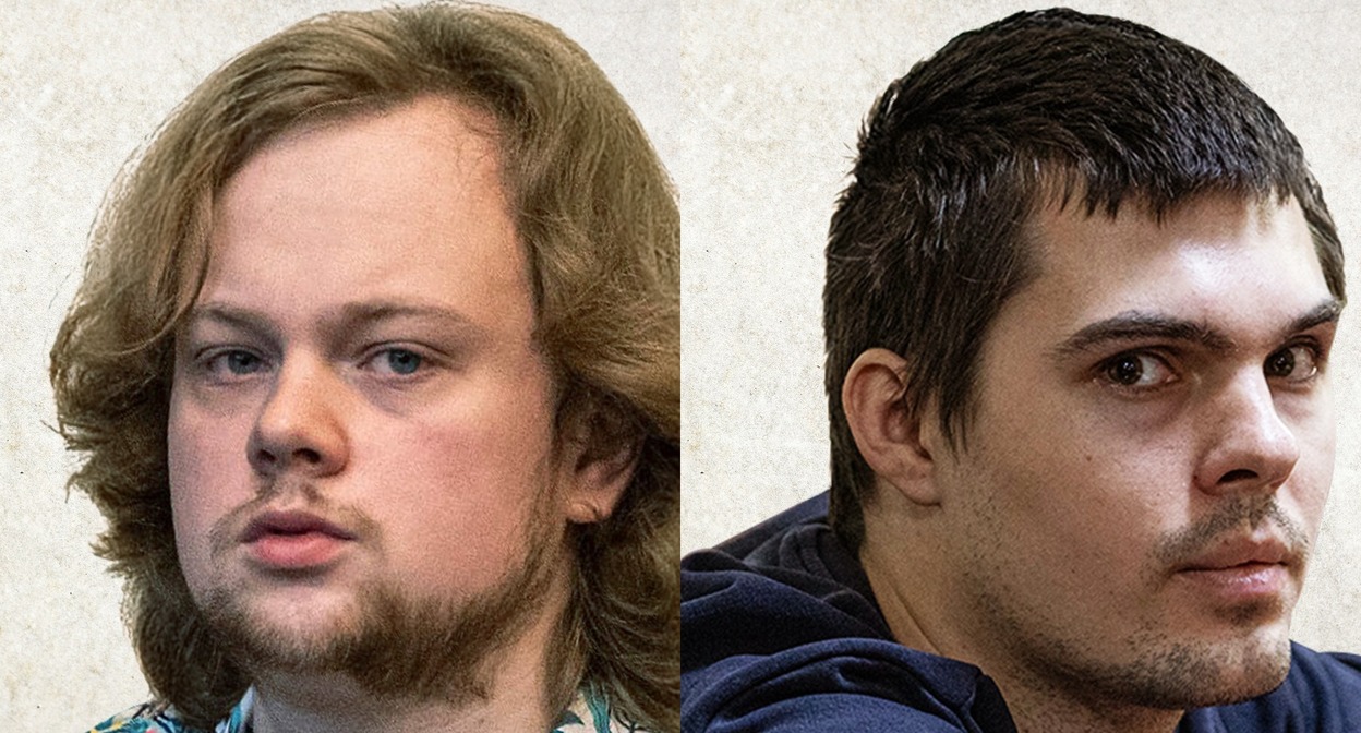 Артем Грибуль и Антон Чечин. Фото: politpatimrebi.ge, коллаж "Кавказского узла"