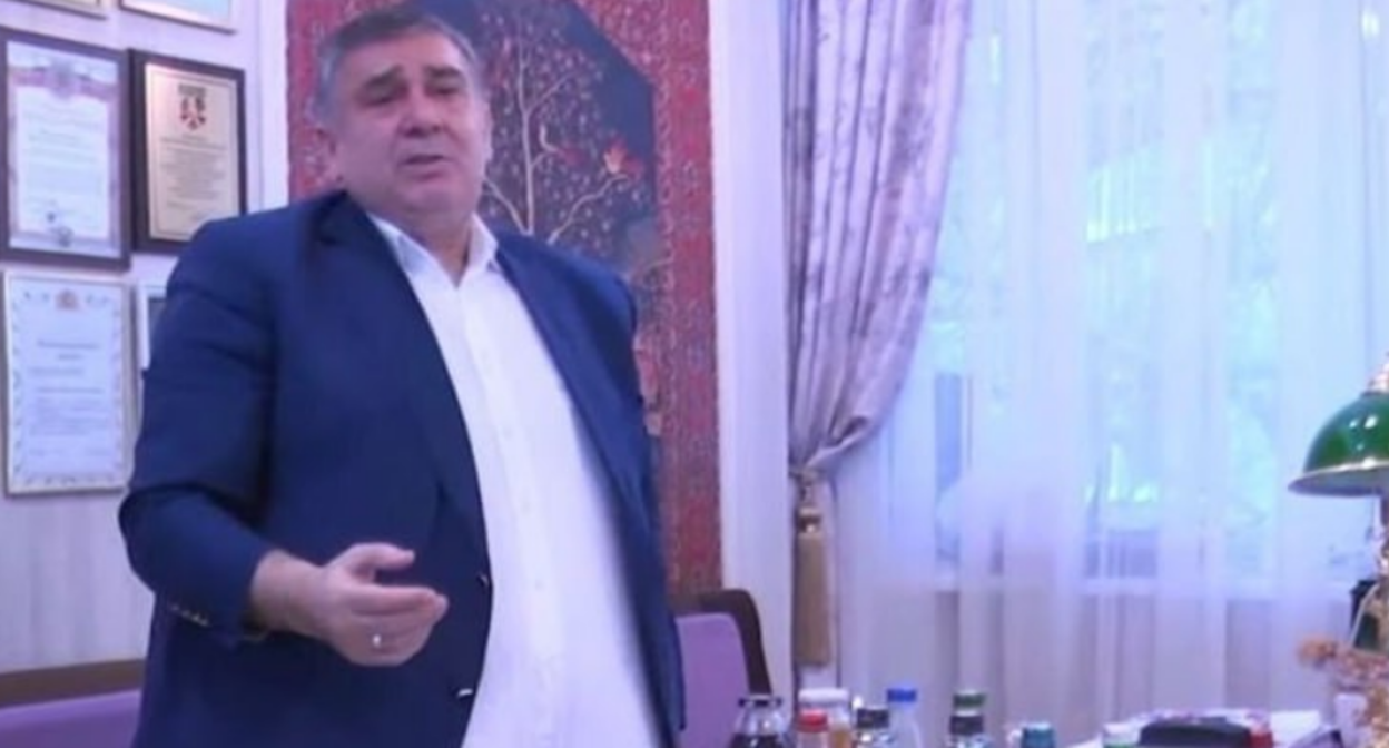 Шахин Шыхлински. Скриншот фото readovka от 17.07.25, https://t.me/readovkanews/98798