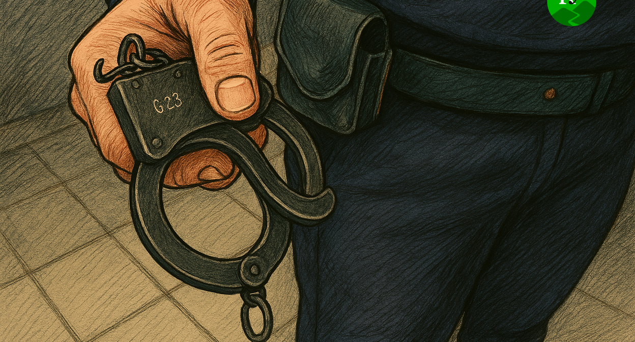 Наручники. Иллюстрация создана "Кавказским узлом" с помощью ИИ в программе Copilot