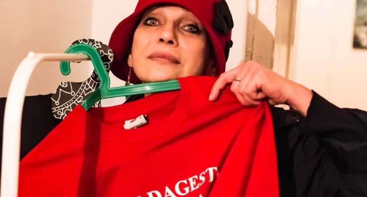 Светлана Анохина. Скриншот публикации на личной странице в Facebook**.