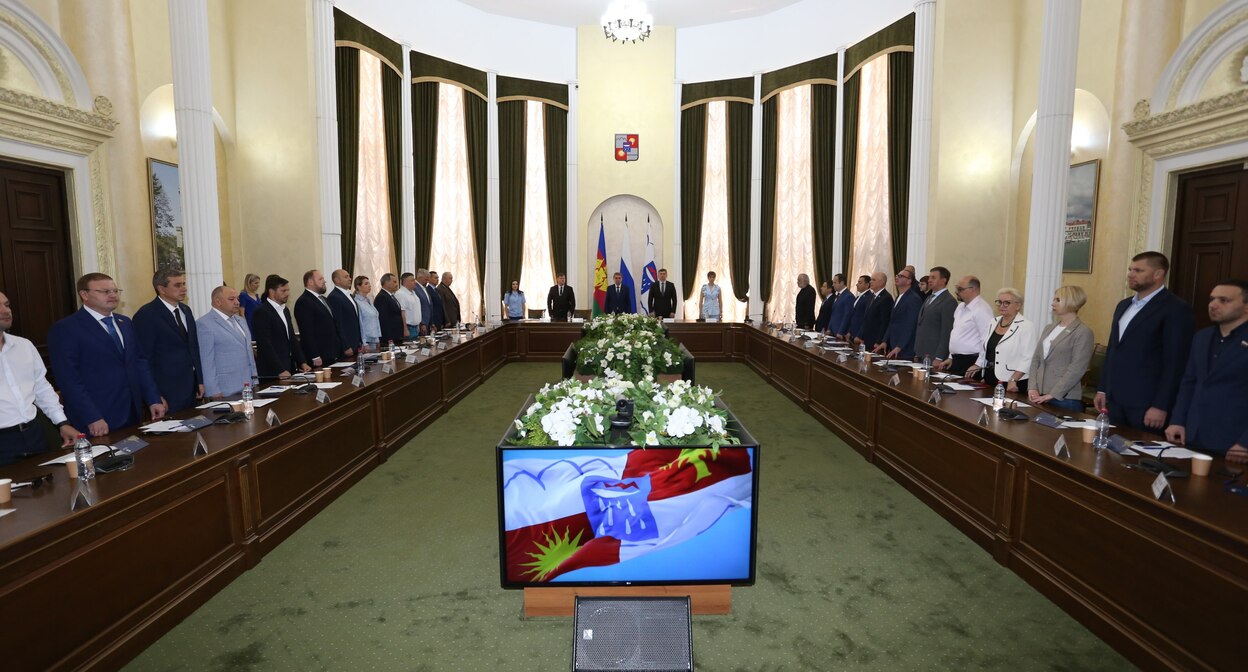 Сессия действующего Горсобрания Сочи. Фото: телеграм-канал горсобрания Сочи https://t.me/gssochi_official/18190