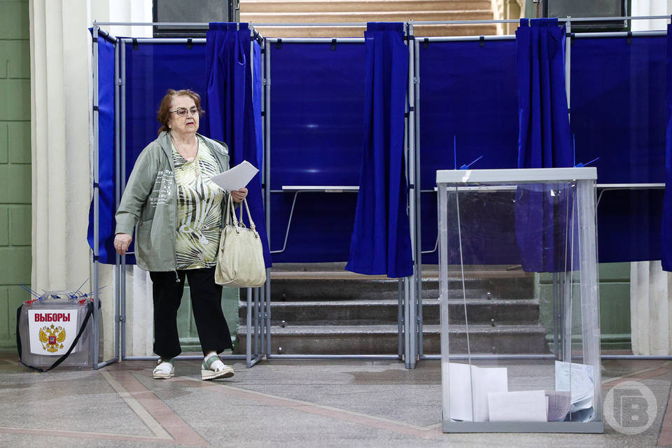 На избирательном участке в Волгоградской области. 14 сентября 2025 г. Фото: Дмитрий Рогулин / "Городские вести" https://gorvesti.ru/