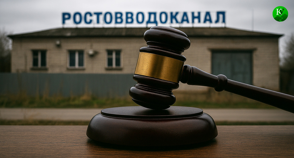 Суд и "Водоканал". Иллюстрация создана "Кавказским узлом" с помощью ИИ в программе Copilot