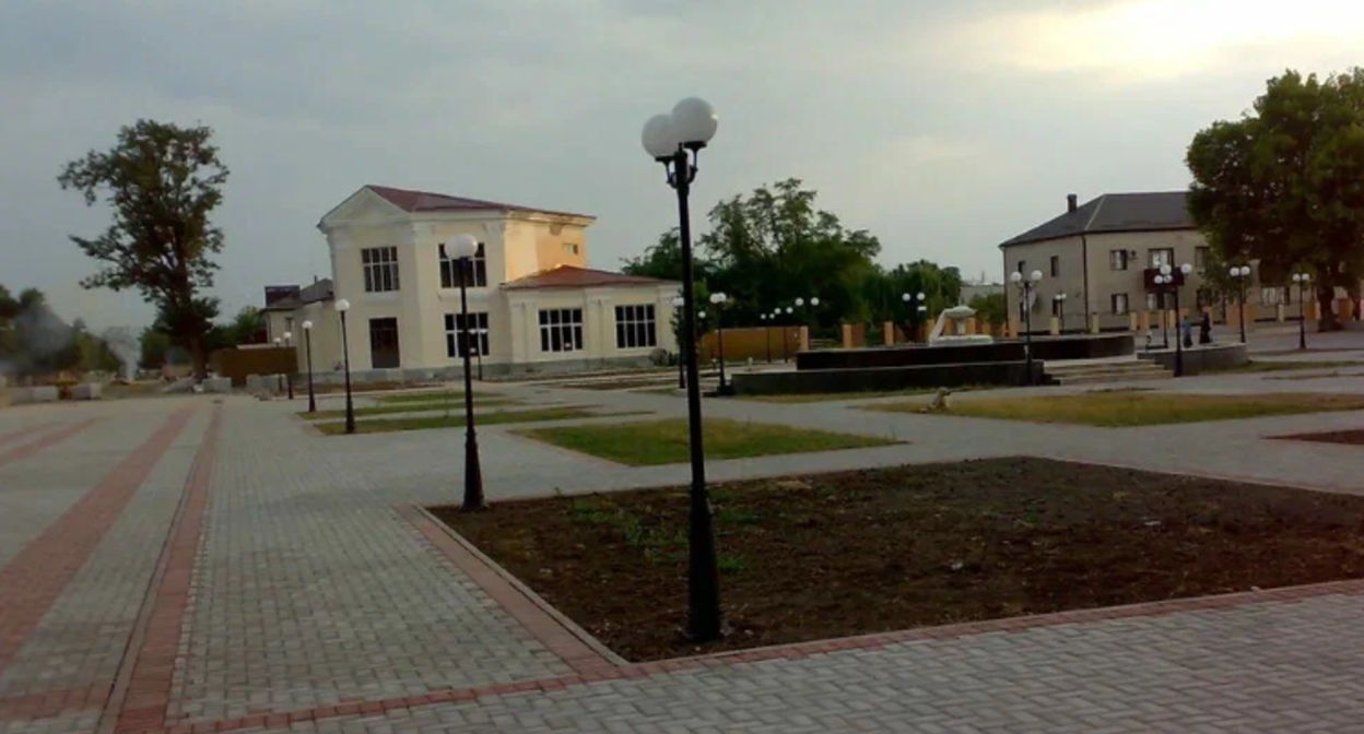 Станица Наурская (Невре). Скриншот фото с сайта Наурского района, https://naurskoe-r95.gosweb.gosuslugi.ru/o-munitsipalnom-obrazovanii/