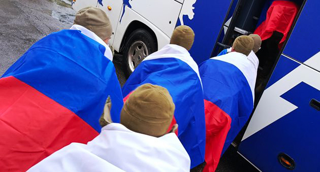 Обмен пленными с Украиной. 2 октября 2025 года. Фото: министерство обороны России