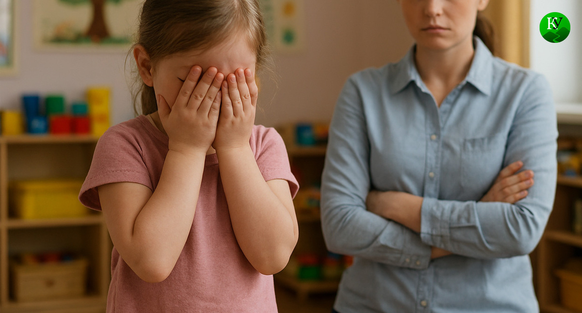 Девочка плачет. Иллюстрация создана "Кавказским узлом" с помощью ИИ в программе Copilot