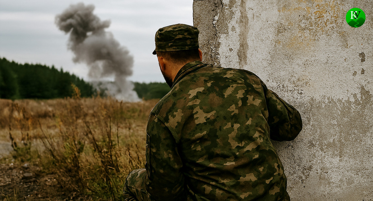Военный на СВО. Иллюстрация создана "Кавказским узлом" с помощью ИИ в программе Copilot