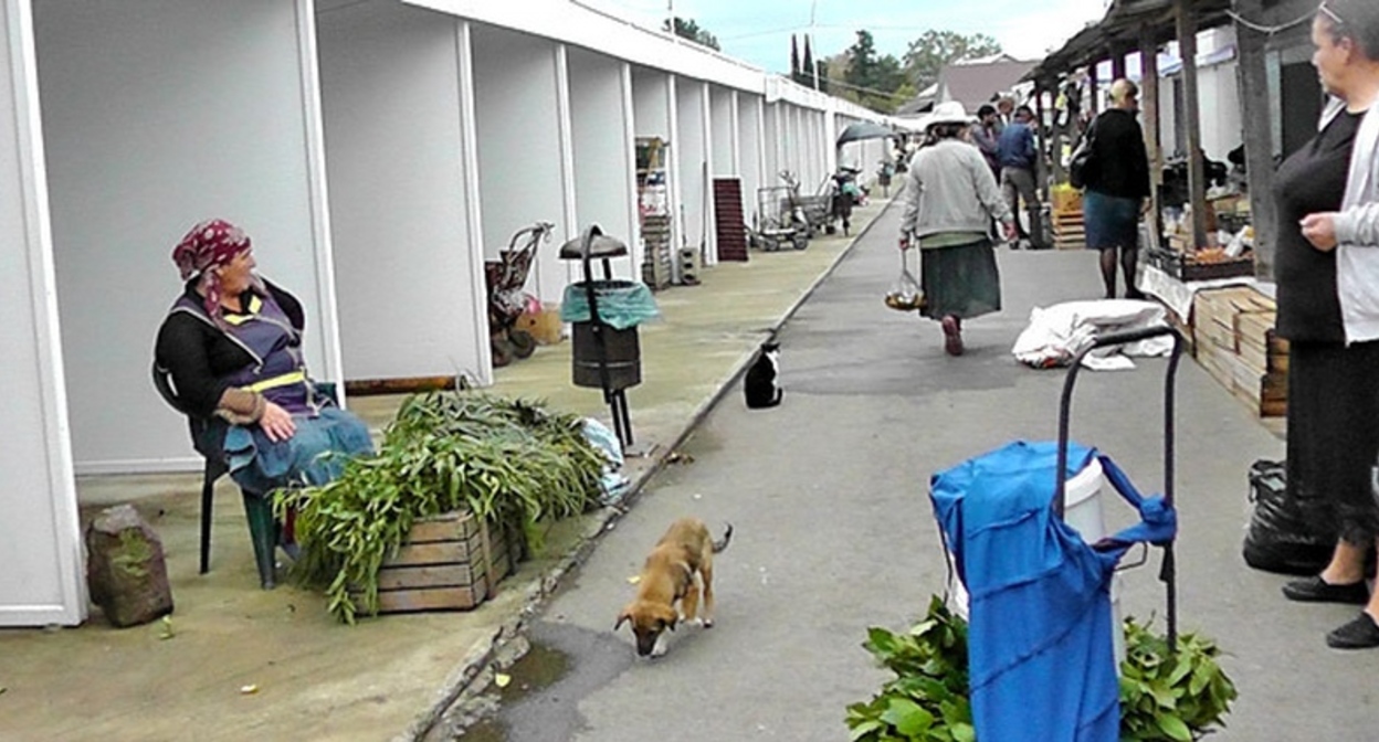Жительницы Абхазии. Фото Анны Грицевич для "Кавказского узла".
