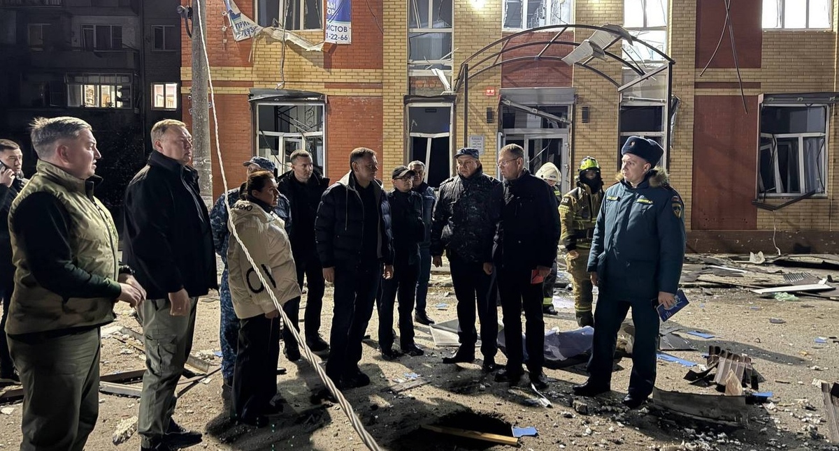 Последствия атаки беспилотников. Батайск, 21 октября 2025 года. Фото из телеграм-канала Юрия Слюсаря https://t.me/Yuri_Slusar/3626