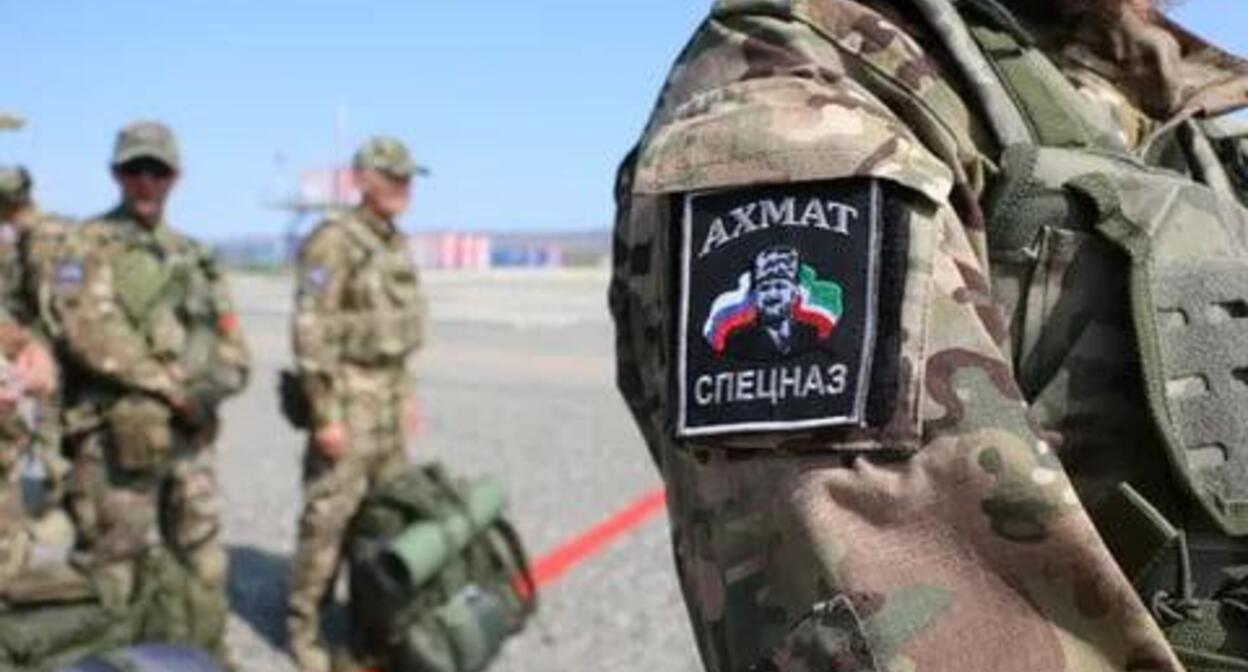 Шеврон батальона "Ахмат". Фото: "Грозный-Информ" https://www.grozny-inform.ru/