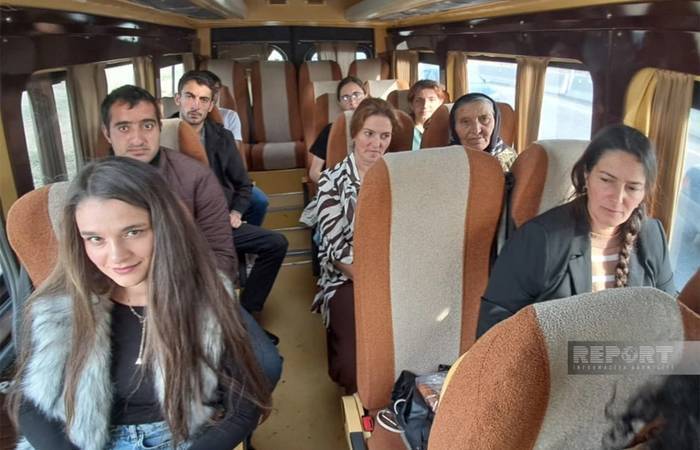 Возвращение семей в Ходжалинский район. Октябрь 2025 г. Скриншот видео https://video.azertag.az/ru/video/276395