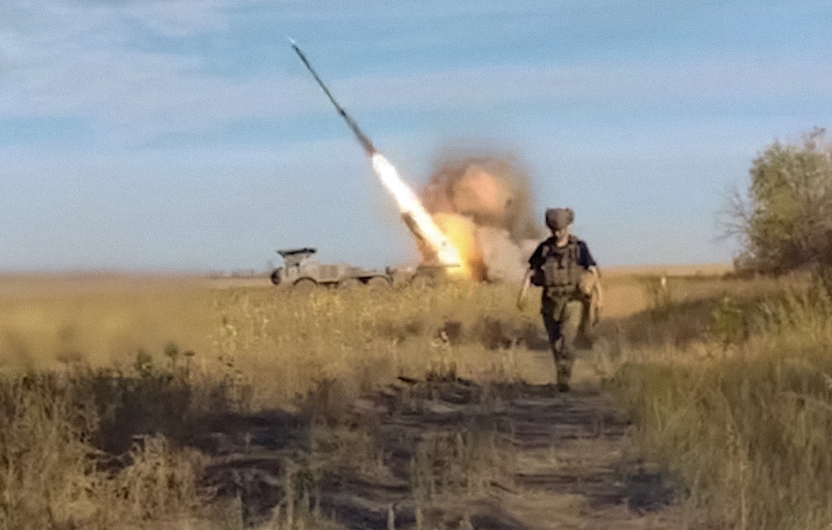 Спецоперация на Украине. Скриншот видео: Минобороны России