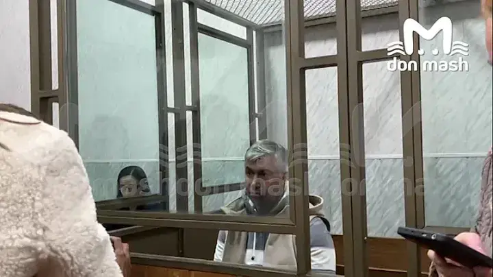 Алексей Логвиненко в зале суда. 24 октября 2025 года. Скриншот видео Телеграм-канал Mash