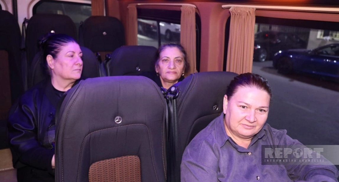 Бывшие вынужденные переселенцы возвращаются в Хоровлу. 18 ноября 2025 года. Фото: Report https://report.az/ru/vnutrennyaya-politika/v-selo-horovlu-vyehala-ocherednaya-gruppa-byvshih-vynuzhdennyh-pereselencev