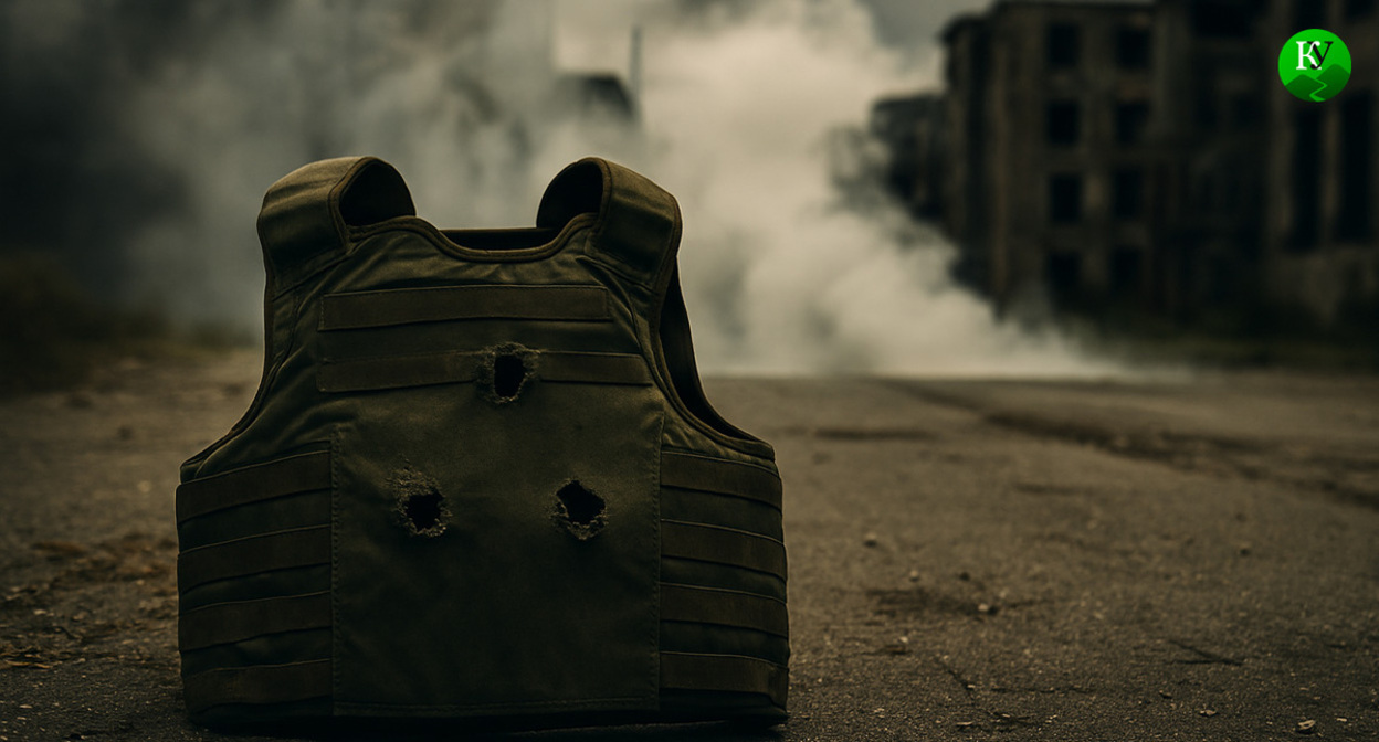 Бронежилет. Иллюстрация создана "Кавказским узлом" с помощью ИИ в программе Copilot