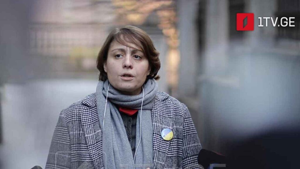 Элене Хоштария. Фото: https://1tv.ge/