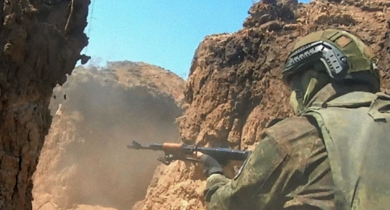 Российский военнослужащий. Фото Минобороны https://t.me/mod_russia/55982