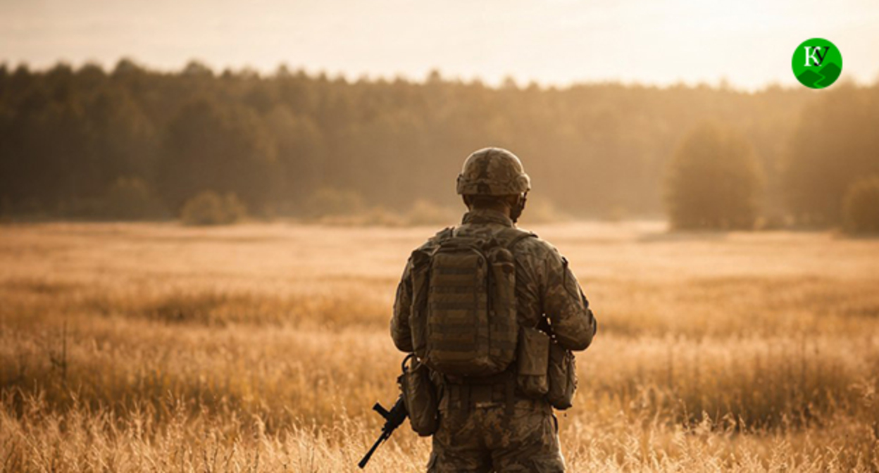 Военный. Иллюстрация созданная ИИ при помощи программы Copilot