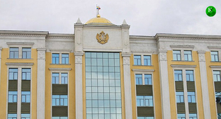 Южный окружной военный суд. Иллюстрация "Кавказского узла", созданная ИИ при помощи программы Copilot