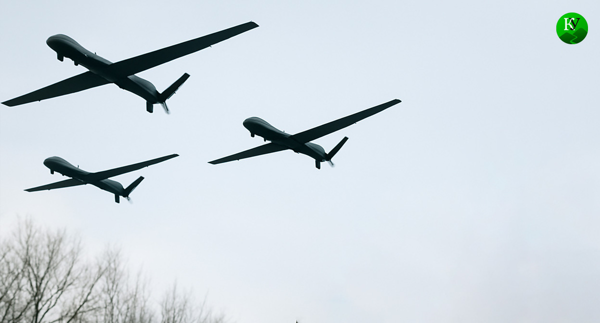 БПЛА. Иллюстрация создана «Кавказским узлом» с помощью ИИ в программе Copilot
