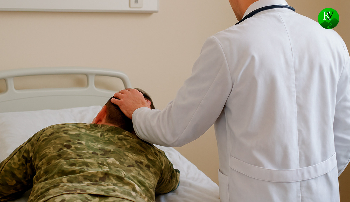 Врач и солдат. Иллюстрация создана «Кавказским узлом» с помощью ИИ в программе Copilot Врач и солдат. Иллюстрация создана «Кавказским узлом» с помощью ИИ в программе Copilot