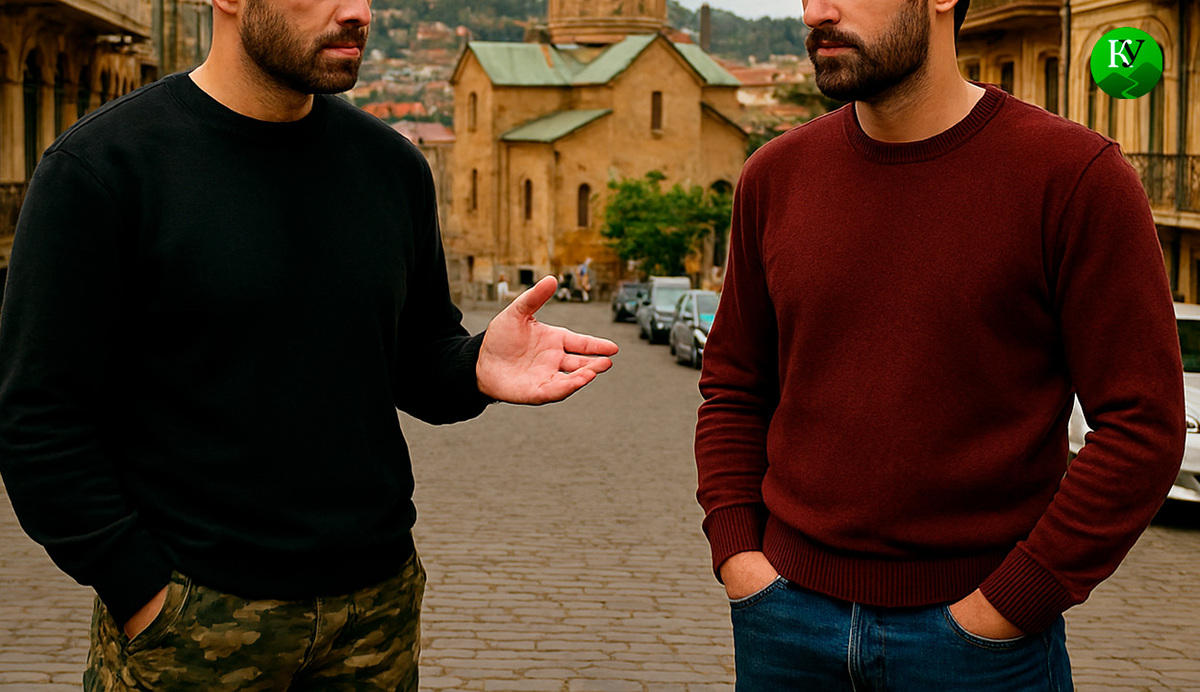 Вербовка. Иллюстрация создана «Кавказским узлом» с помощью ИИ в программе Copilot