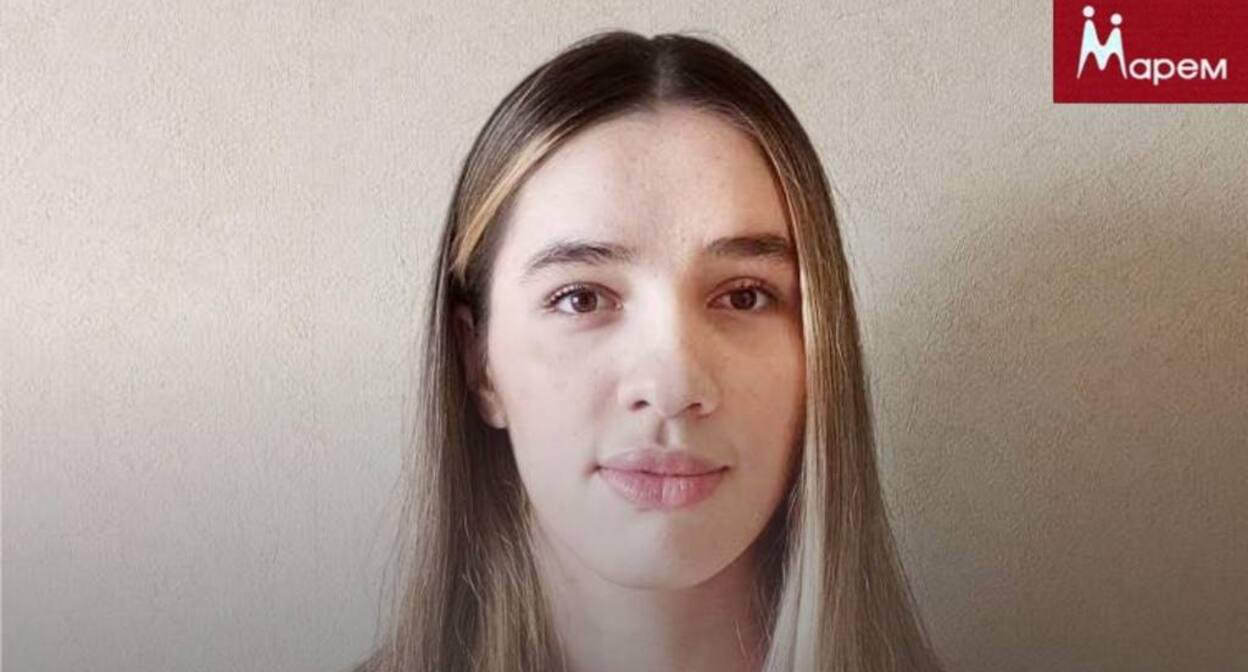 Айна Манькиева. Фото: правозащитная группа "Марем" / Telegram
