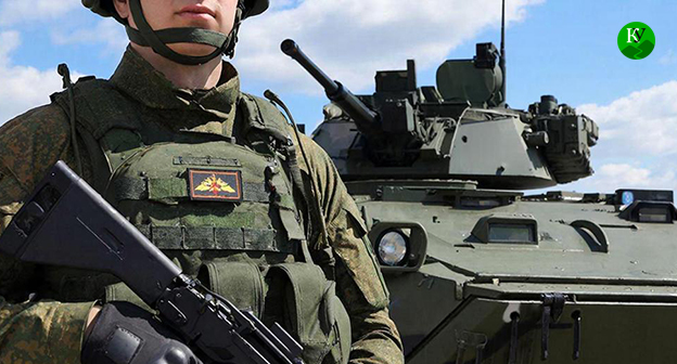 Военнослужащий. Иллюстрация создана "Кавказским узлом" при помощи ИИ в программе Copilot