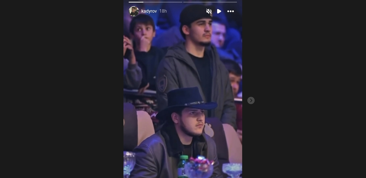 Скриншот одной из сторис Адама Кадырова 22 января. kadyrov / Instagram