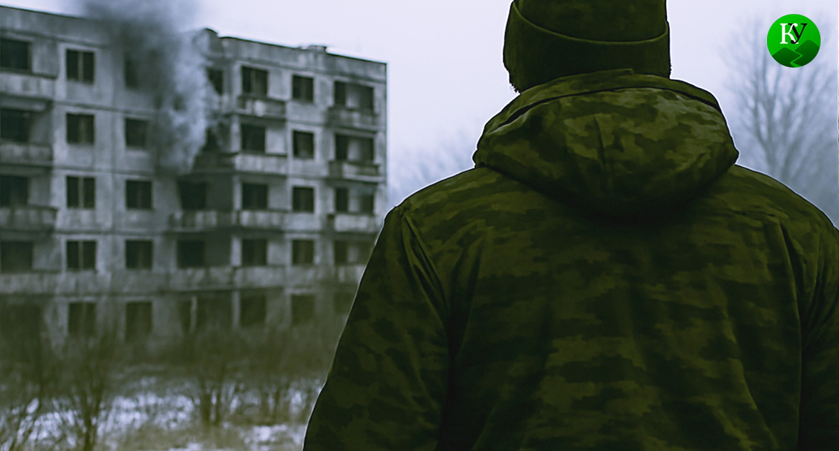 Военный на СВО. Иллюстрация создана «Кавказским узлом» с помощью ИИ в программе Copilot