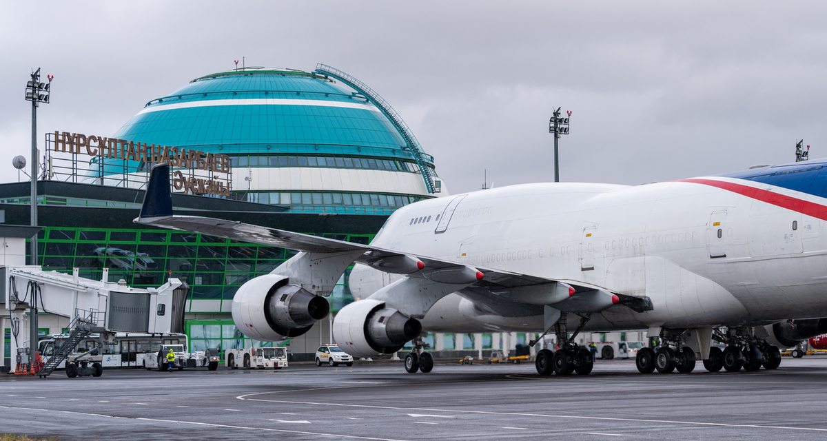 Международный аэропорт Астаны. Фото: пресс-служба аэропорта