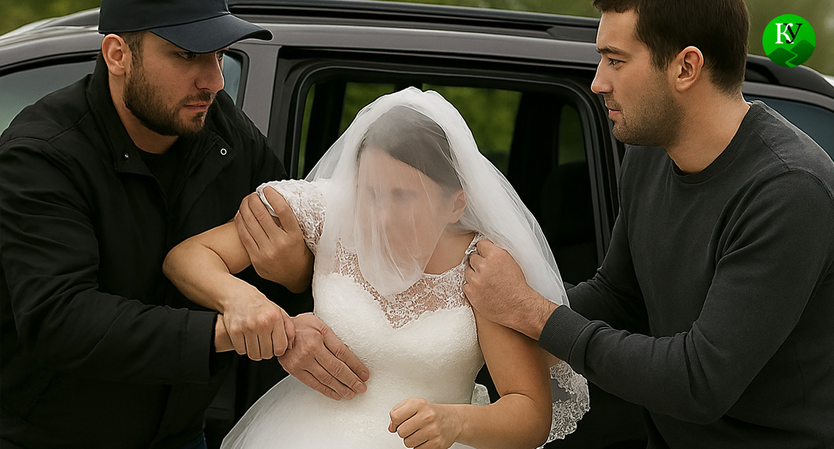 Похищение невесты. Иллюстрация создана «Кавказским узлом» с помощью ИИ в программе Copilot Похищение невесты. Иллюстрация создана «Кавказским узлом» с помощью ИИ в программе Copilot