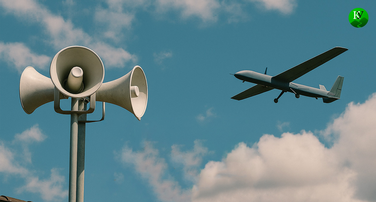 БПЛА в полете. Иллюстрация создана «Кавказским узлом» с помощью ИИ в программе Copilot БПЛА в полете. Иллюстрация создана «Кавказским узлом» с помощью ИИ в программе Copilot