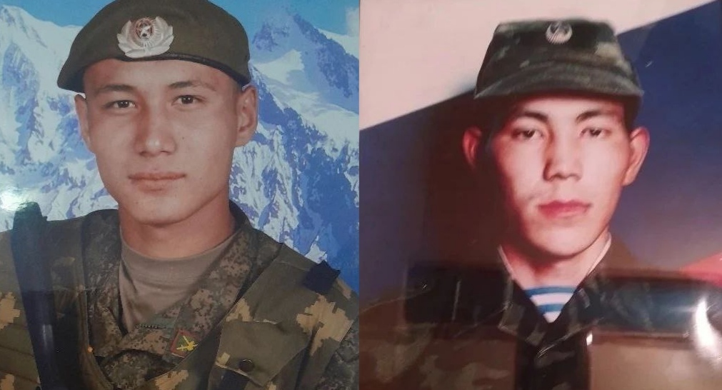 Азат Тураков и Ануарбек Нургалиев. Фото из телеграм-канала администрации Володарского района https://t.me/regionvol/12012 Коллаж "Кавказского узла".