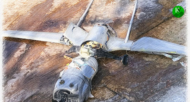 Сбитый беспилотник. Иллюстрация создана "Кавказским узлом" при помощи ИИ в программе Copilot Сбитый беспилотник. Иллюстрация создана "Кавказским узлом" при помощи ИИ в программе Copilot