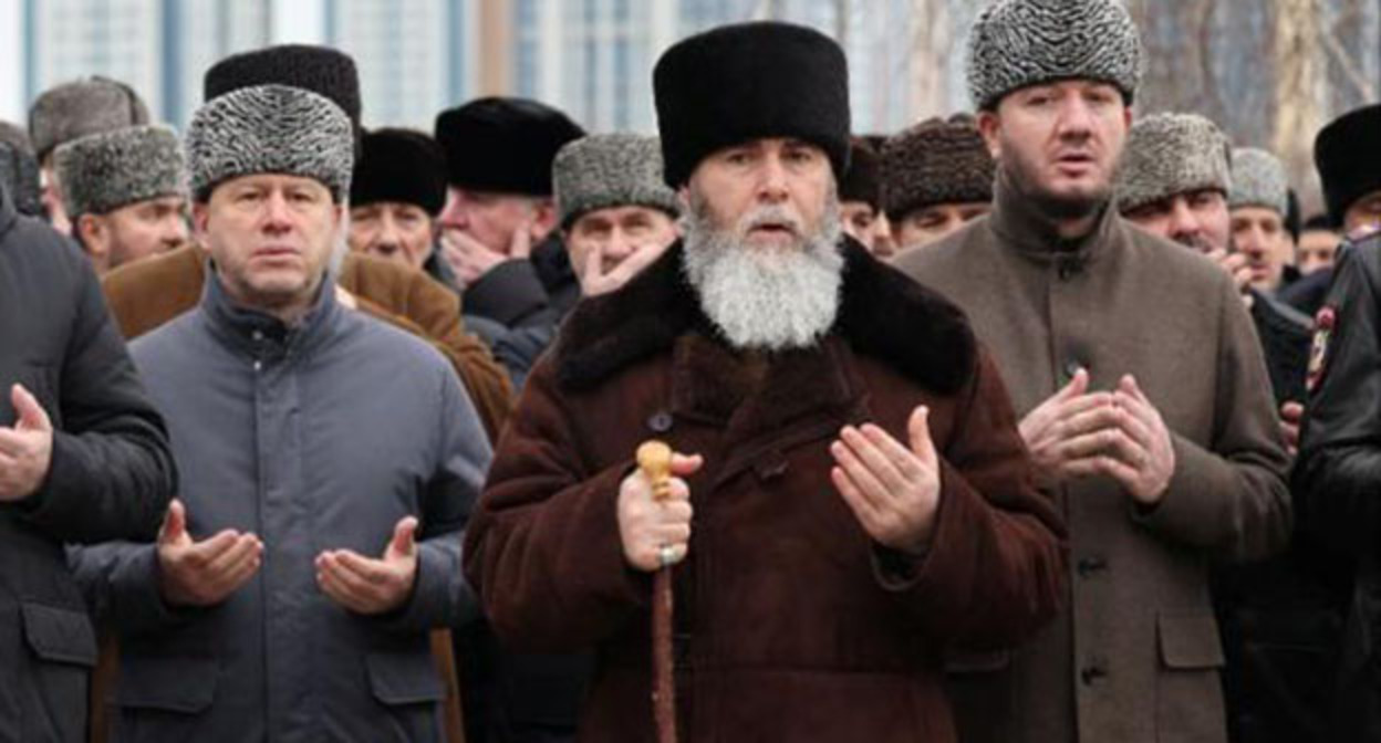 Акция в память о депортации чеченцев. Грозный, 23 февраля 2026 г. Фото: Грозный-Информ https://www.grozny-inform.ru/