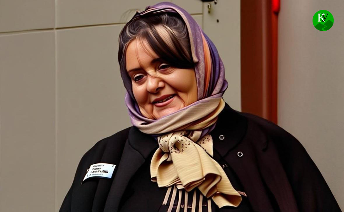 Зарема Мусаева. Иллюстрация создана "Кавказским узлом" при помощи ИИ в программе Copilot