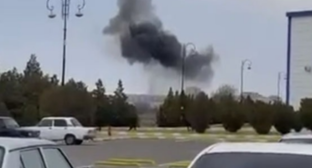 Атака беспилотников на Нахичевань. Стоп-кадр видео 